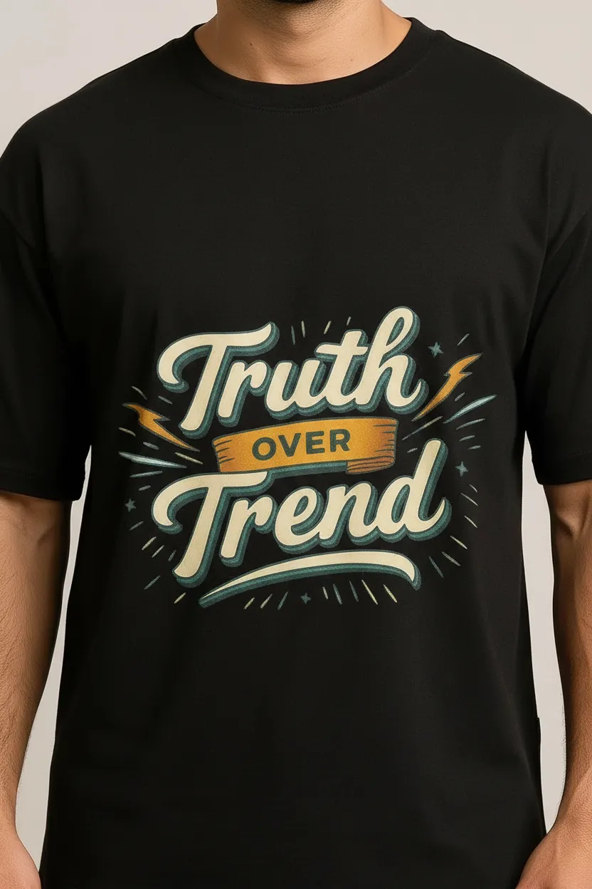 Truth Over Trend Journalist Man